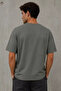 Men's Patterned Crew Neck T-Shirt - 5