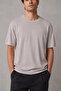 Men's Patterned Crew Neck T-Shirt