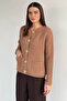 Women's Double Pocket Knitwear Jacket - 3