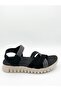Women's Comfortable Platform Sandals – Lightweight Cushioned Sole, Elastic Cross-Strap Design, Adjustable Ankle Strap, Casual Walking Sandals - 5