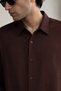 Men's Self-Patterned Long Sleeve Shirt - 3
