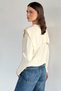 Gülseli Women's Baby Collar Zippered Knitwear Blouse - 4