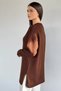 Gülseli Women's Crew Neck Slit Knitwear Tunic - 4