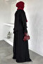 Lined Layered Detailed Blouse and Pants Hijab Double Set - 4