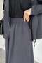Gülseli Elastic Waist Skirt Jacket Hijab Double Set - 3