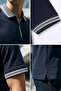 Front Zip Polo Neck T-Shirt - 2