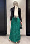 Elastic Waist Crinkle Voile Hijab Skirt - 4