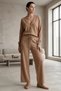 Women's Knitwear Cardigan Pants Double Set - 3