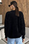 Soft Knitwear Jacket with Ruffled Bottom (Available in S, M, L, XL) - 5