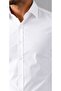 Comfortable Slim Fit Cut Four Seasons White Men's Shirt - 3