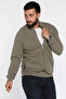 Selanik Fabric Zippered Men's Sweatshirt - 2