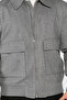 Men's Ribbed Cashmere Coat with Pocket Detail - 5