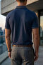 Men's Polo Neck Pocket T-Shirt - 2