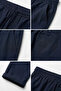 Men's Elastic Waist Double-Legged Trousers - 4