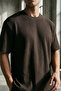 Self-Patterned Slim Fit Men's T-Shirt - 3