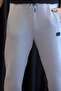 Elastic Waist Three-Threaded Ribbed Men's Sweatpants - 4