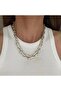 Gray Tone Women's Necklace - 3