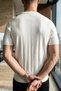Crew Neck Men's Knitwear T-Shirt - 4