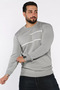 Men's Crew Neck Striped Detail Knitwear Sweater - 2