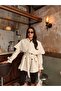 Belted Cape Detail Trench