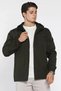 Men's Plus Size Hooded Lined Seasonal Coat