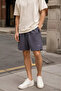 Men's Elastic Waist Pocket Shorts - 4
