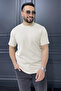 Crew Neck Striped Men's T-Shirt - 2