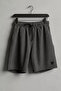Men's Emblem Detailed Elastic Waist Shorts - 3