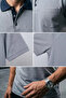 Polo Collar Pocket Men's T-Shirt - 3