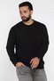Pre-Embroidered Crew Neck Three Thread Men's Sweatshirt - 2