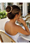 Bead Detailed Elastic Bun Hairpin