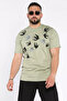 Men's Crew Neck Printed T-Shirt