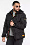 Men's Hooded Plush Coat