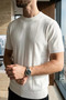 Crew Neck Men's Knitwear T-Shirt