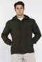 Men's Plus Size Hooded Lined Seasonal Coat - 3
