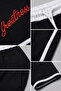 Men's Shorts with Elastic Waist and Stripe Detail - 4