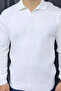 Men's Polo Neck Knit Sweater - 3