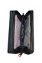 Women's Tan Wallet 2 Large Size Multi-Compartment Zippered Card Holder - 5