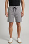 Men's Patterned Shorts with Elastic Waist