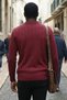 Polo Neck Striped Patterned Men's Knitwear Sweater - 2