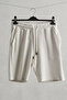 Men's Self-Patterned Shorts with Elastic Waistband - 3