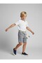Boy's Patterned Soft Textured Design Shorts - 4