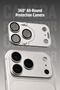 iPhone 17 Pro Max Camera Lens Full Coverage High Quality Sapphire Lens Protector with Stand