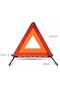 Foldable Triangular Emergency Reflector - 3