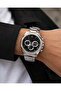 Men's Wristwatch Silver Color with Calendar Casual and Classic Style Gift Boxed - 4