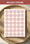 100 Pcs Thank You Stickers Packaging Shipping Decal Pyt0Kstk1540 - 2