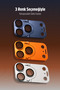 iPhone 17 Pro Max Camera Lens Full Coverage High Quality Sapphire Lens Protector with Stand - 4