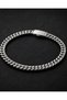 Men's Rovan Stainless Steel Thick Cuban Chain Bracelet - 6