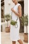 Bonnie Knot Detailed Mini Women's Shoulder Bag - Khaki - 3