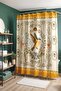 Bathroom Curtain, Rose and Bird Patterned Shower Curtain, Bathtub Curtain 175X200Cm - 4